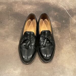 Johnston & Murphy Tassel Loafer - US 9 M - Black